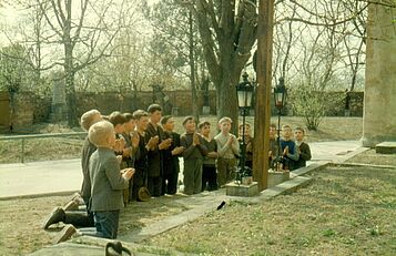 Ratschenbuben in Altlichtenwarth 1971