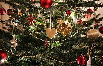 Detailaufnahme Christbaum; Pixabay