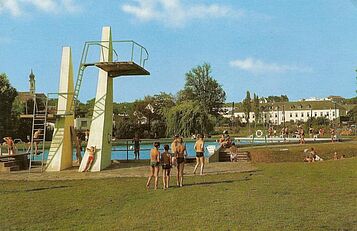 Weinlandbad Mistelbach um 1968