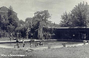 Freibad Niederkreuzstetten 1931; Barbara Strobl