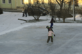 Eislaufen in Schrattenberg