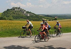 Radeln bei Staatz, Weinviertel Tourismus, Falch